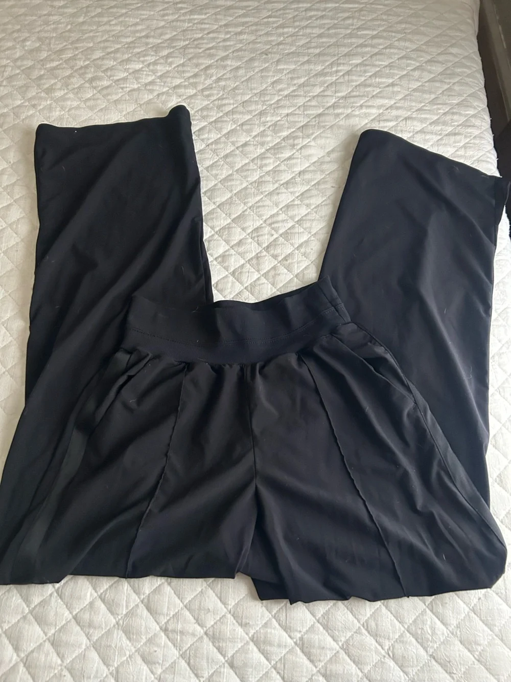 Athleta Nolita Wide-Leg Pull-On Pants in Black - Picture 7 of 7